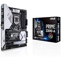 ASUS Prime Z390-A LGA1151 (Intel 8th and 9th Gen) ATX DDR4 DP HDMI M.2 USB 3.1 Gen2 Gigabit LAN Motherboard, Black