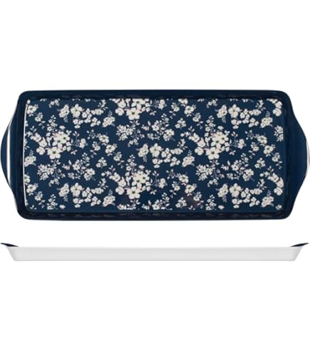 Vassoio In Melamina A Pois Rosso Zeal - 38x17 Cm, Senza BPA, Lavabile In Lavastoviglie, Per Snack E Bevande - Foto 5