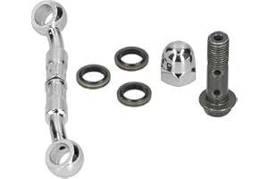 HAOFY Brake Hose Extend Connector Universal Hydraulic Spare Parts for Motorcycle Modification Brake Line Connector