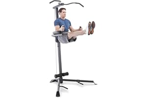 Marcy Power Tower Multi Workout Home Gym Pull Up Chin Up Dip Station VKR TC-3508