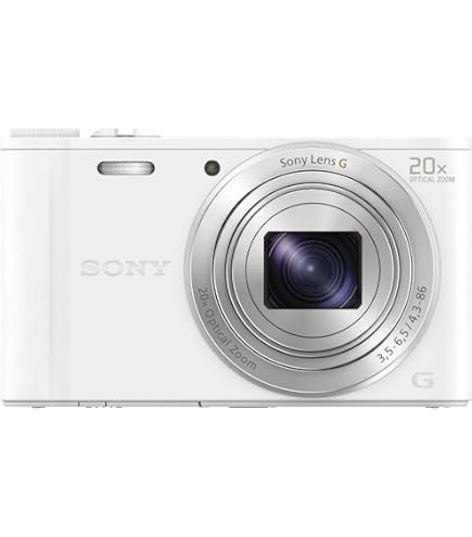 Sony Cyber-shot DSC-WX350 ホワイト（キレイな状態） Sony DSCWX350 Compact Digital Camera with Wi-Fi and NFC - White