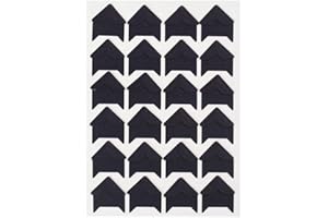 Yesallwas Photo Corners Black Self Adhesive 10 Sheets (240 Pieces) Photo Mounting Corners Stickers for Scrapbooking Photo Albums