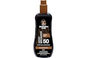 AUSTRALIAN GOLD SPF 50 Spray Gel Bronzer New Formula