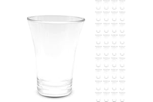 DOJA Barcelona | Verre à Shot | Pack 36 | Shooter en Polycarbonate Transparent 4CL | 60x46,5x2 mm | Verre Incassable Reutilisable | Pour Verre à Vin, Verrine Aperitif