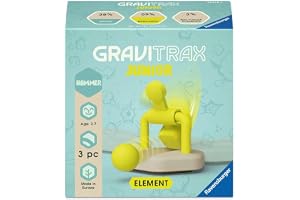 Ravensburger Gravitrax Element Hammer - expanderbart bollspår för barn, marmorspår med temavärldar, pedagogiska leksaker och byggleksaker från 3 år