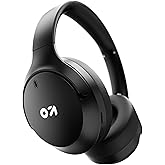 GOBOULT Q Over Ear Bluetooth Headphones with 70H Playtime, 40mm Bass Drivers, Zen™ ENC Mic, Type-C Fast Charging, 4 EQ Modes,