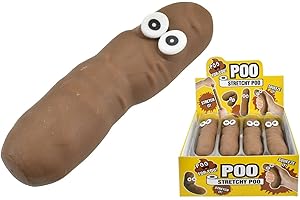 CELINO MAKING YOUR DAY Stretchy Poo Toy Stress Relief Squeeze Stretch Poop Funny Novelty Prank Joke