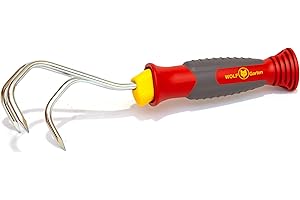 WOLF GARTEN Wolf-Garten 7cm Hand Grubber with Fixed Handle - Garden Tool (KA2K)