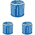Campingaz C206 GLS Gas Cartridge - Blue, 190 g (Pack of 3)