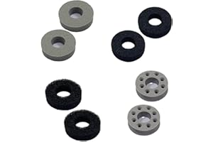 MORNINGMO 8 Stück/Charge Schwamm Hilfsring für PS4/PS5 PRO Spannungseinstellung Analog Stick Zielassistent Ring Spiel Zubehör Gamepad Joystick Controller Zubehör