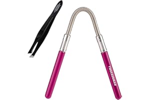 TWEEZERMAN Smooth Finish Facial Hair Remover with Tweezers - Pink/Blue - Unsorted Colours