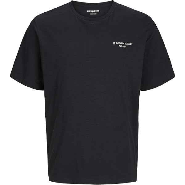 Jack & Jones Originals Studio oversized t-shirt with script back print in black