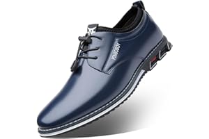 UIKGITP Scarpe Sportive Classiche Abito da Uomo Oxford Derby Lacci da Scarpe Festa di Lavoro Nuziale