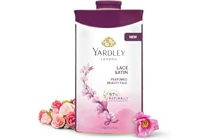 Yardley London Lace Satin Perfumed Talc 100g