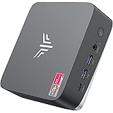 NiPoGi AM16 Mini PC ΑΜD Ryzen 5 PRO 5675U(Besser als 5560U/5600U,6C/12T, Max.4,3GHz),Mini Computer 32GB Dual Channels+512GB M