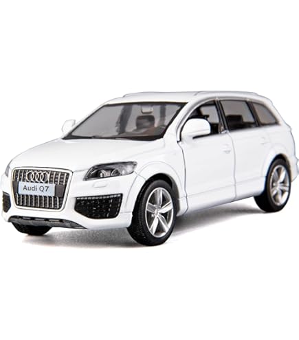 Audi A4 Avant 9 2015 Snow White Model Car Spark 1: 43