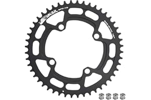 BESNIN Bike Chainring 104 BCD 30T 32T 34T 36T 38T 40T 42T 44T 46T 48T 50T 52T Round Narrow Wide Single Chain Ring for 7 8 9 10 11 12 Speed MTB BMX Road Bike