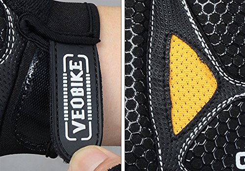 Asvert Herren Kurzarm Atmungsaktiv Schnelltrocknend Trikot Set Kurzarm Trikot Kurzärmeliges Radsport-Anzug Mountain Biking Kleidung Kompression Hosen (7 Stück) - 5