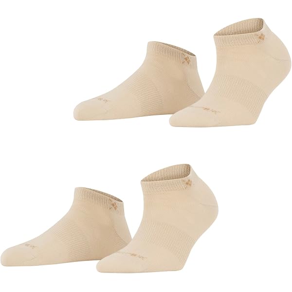 Chaussettes Invisibles Femme Burlington – Respirantes, Anti-glisse Talon, Séchage Rapide – 1 Paire Tailles 35-42
