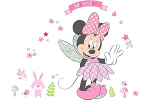 Miotlsy Adesivi Muro Cartoon Adesivi Muro Cartoon Cartoon Kids Adesivi da Parete Cartoon e Topolino Adesivi per Camera Neonati e Bambini Decorazione Cartone Animato