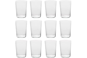 Acan Tradineur - Caja de 12 Vasos Modelo Zero - 50 cl - Fabricado en Vidrio Resistente - Apto para lavavajillas - 12 Uds Totales