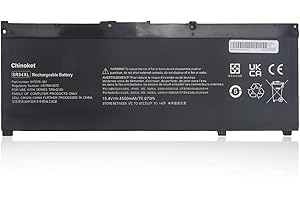 Chinoket SR04XL SR03XL Batterie d'ordinateur portable pour HP Omen 15-CE0XX 15-DC0XX 15-CE018DX Pavilion 15-CB000 15-CE000 15-CB0XX 15-CX0XX série 917678-1B1 917678-2B1 HSTNN-DN B7W HST. NN-IB7Z