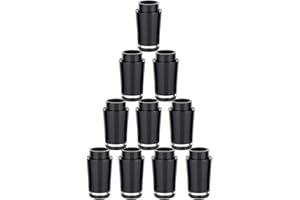SummerHouse 10 Pieces Collared 0.355'' Golf Iron Ferrule Taperd Shaft Compatible with Taylormade P Series Iron Clubs Head P790 UDI TI P770 P7MB P7TW