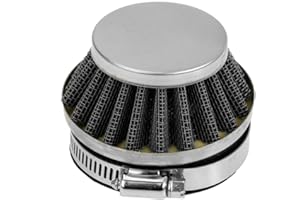 HIAORS Sliver 58mm to 60mm Performance Air Filter for Dellorto Style SHA Carburetor Tomos A35 Minarelli Puch Parts
