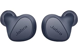 Jabra Elite 4 - Écouteurs sans Fil Bluetooth à réduction de Bruit Active - Discrets et Confortables, Lecture Tap Spotify, Google Fast Pair, Microsoft Swift Pair et Bluetooth Multipoint - Gris foncé