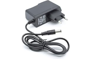 CABLEPELADO Alimentador 9V 0.6A, Adaptador de Corriente, Fuente de alimentación 9V, Alimentador de Pared 9V, Cargador 9V, Ada