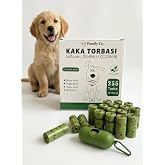 Family Co. 255 Adet K&ouml;pek Bakım Kaka Poşeti Kedi K&ouml;pek Kaka Poşeti Dışkı Torbası,Kaka Almak İ&ccedil;in Pratik Torba (17 Rulo x 15 T