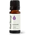 Plant Therapy Lavender Essential Oil 100% Pure, Undiluted, Therapeutic Grade, Aromatherapy Diffuser for Relaxation and Body Care, Healthy Skin and Hair, 10 mL (1/3 oz)