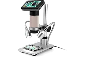 Andonstar ADSM201 HDMI Digital Microscope with 3MP HD Sensor and Industrial Lens for PCB CPU SMT Soldering and Phone Repair