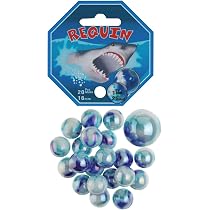 Jeu De Billes Kim'Play - 20 Billes + 1 Calot Dauphin Bleu
