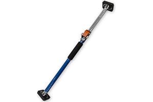 DOCTOR SAN - SANIERUNGSTECHNIK Massive Teleskopstütze Deckenstütze Montagestütze | stufenlos verstellbar von 60-100cm | bis 60 Kg Tragkraft | BLAU (2)