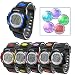 Produktbild Altsommer Kinder Digital LED-Uhren mit Automatisches Datum, Outdoor Uhr für Männer Wasserdichte,Armbanduhr mit Silikonarmband,LED Licht,Anzeige Digitaluhren für Herren Frauen (E)