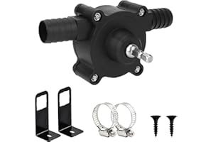 CIMVIDI Mini pompa elettrica portatile del trapano, pompa dell'acqua senza fili per il trapano, pompa elettrica portatile del trapano, pompa elettrica del trapano per acqua