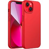 MADNOVA iPhone 11 İle Uyumlu Lansman Kılıf İnce Sıvı Silikon 3 Katmanlı Tam Kaplamalı Yumuşak Jel Kau&ccedil;uk Telefon Kılıfı (Kırm