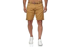 Indicode Conor Pantalones cortos de algodón para hombre