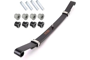 10L0L Molla a balestra anteriore con boccola e kit manica per auto club DS e Precedente, kit di boccole standard resistenti per carrello da golf a 2 foglie 1012030 103628801