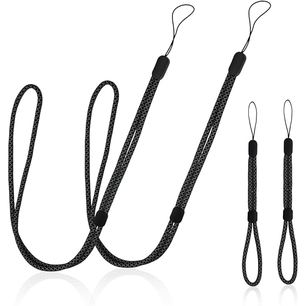 Lacci Per Fotocamera - 4 Pezzi Regolabili, Cinghia Da Polso In Nylon Per Sicurezza - Foto 2