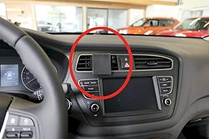 Brodit | ProClip Fahrzeughalter 855551 | Made IN Sweden | Mittelbefestigung | für linkslenkende Fahrzeuge | passt Gerätehalter, schwarz