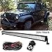 Produktbild Outdoor-120 W-LED-Lichtleiste, Flutlicht-/, Verkabelungsset für Offroad für JK TJ-Truck, ATV, SxS 4 x H1, Silverado F150-