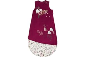 Petit Béguin - Gigoteuse d'hiver en velours bébé fille Himalaya