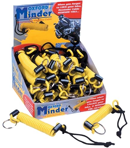 Lot Antivol Moto Oxford : Chaîne 1,5m + Disclock Screamer7 + Ancre Bruteforce - Neuf