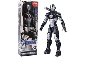 Hilloly War Machine Figurine, Marvel Avengers – Figurine Marvel's War Machine Titan Hero Blast Gear - 30 cm, Figurine de Collection War Machine Modèle Statue Jouets Desktop Ornements