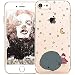 Produktbild OOH!COLOR iPhone 7 Hülle/iPhone 8 Hülle | Transparent silikon Handyhülle mit Motiv Rotkäppchen und Wolf