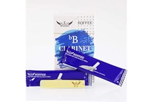 ROFFEE B-Klarinettenblätter,Klarinetten Schilf,Bb clarinet reeds strength 2.0,10 pcs/box,individual packing