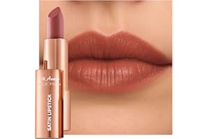 ‎M. ASAM M. Asam Magic Finish Lippenstift Satin Almond (4g) – langanhaltender Satin Lipstick in warmem Mandelton, 4-in-1: Volumen-Peptid, Lippenpflege, Feuchtigkeit & Haltbarkeit, verschönertes Lippenvolumen