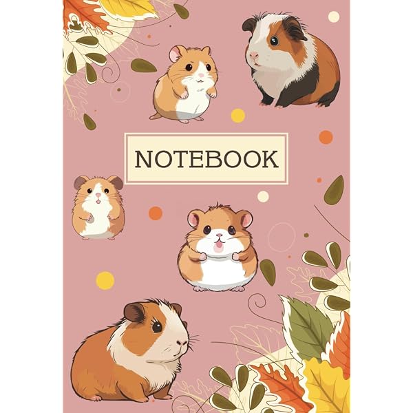 Süße Kosmetiktasche 'Peace Love Meerschweinchen' - Wasserdicht, 23x17 Cm